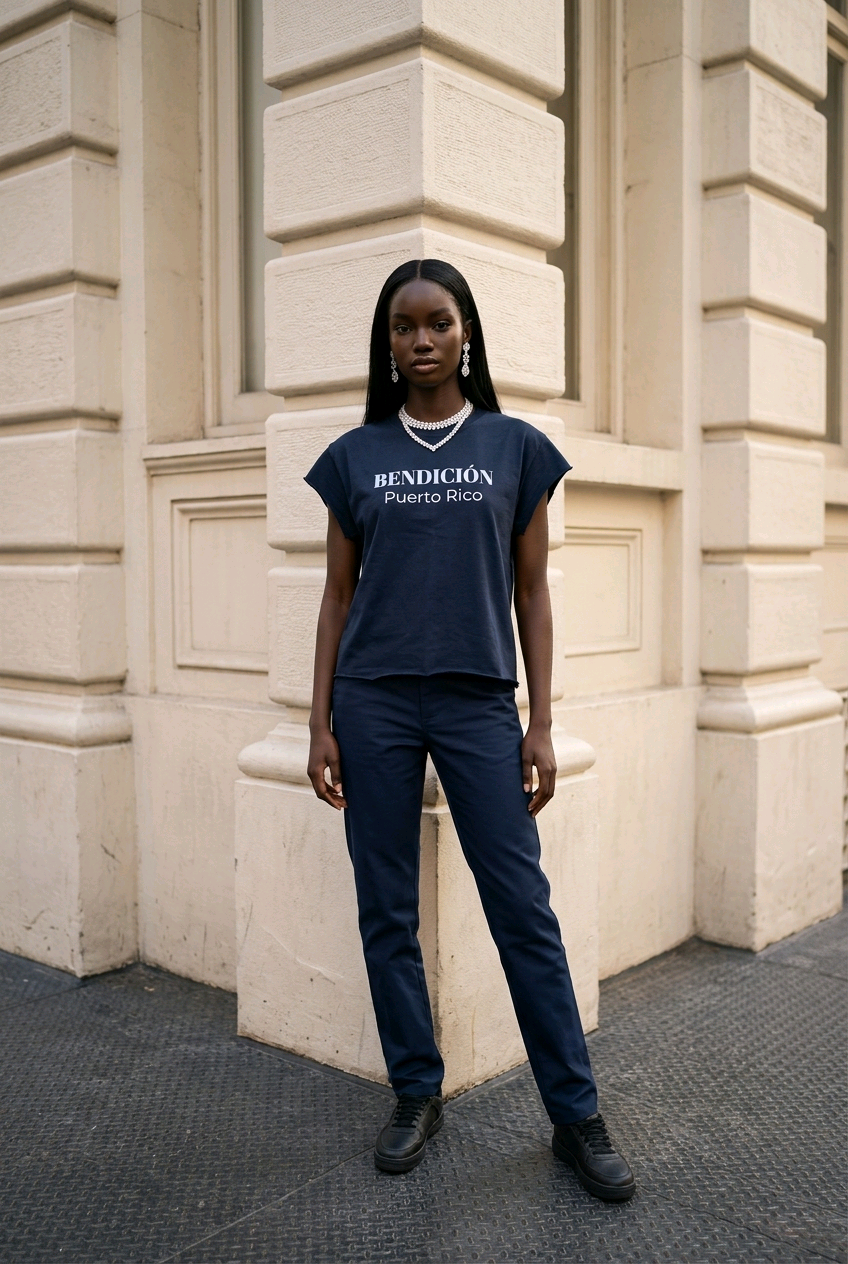 Bendición PR Cropped Tee